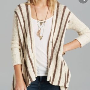 FREE PEOPLE CIRCLE BACK CARDIGAN (a341)